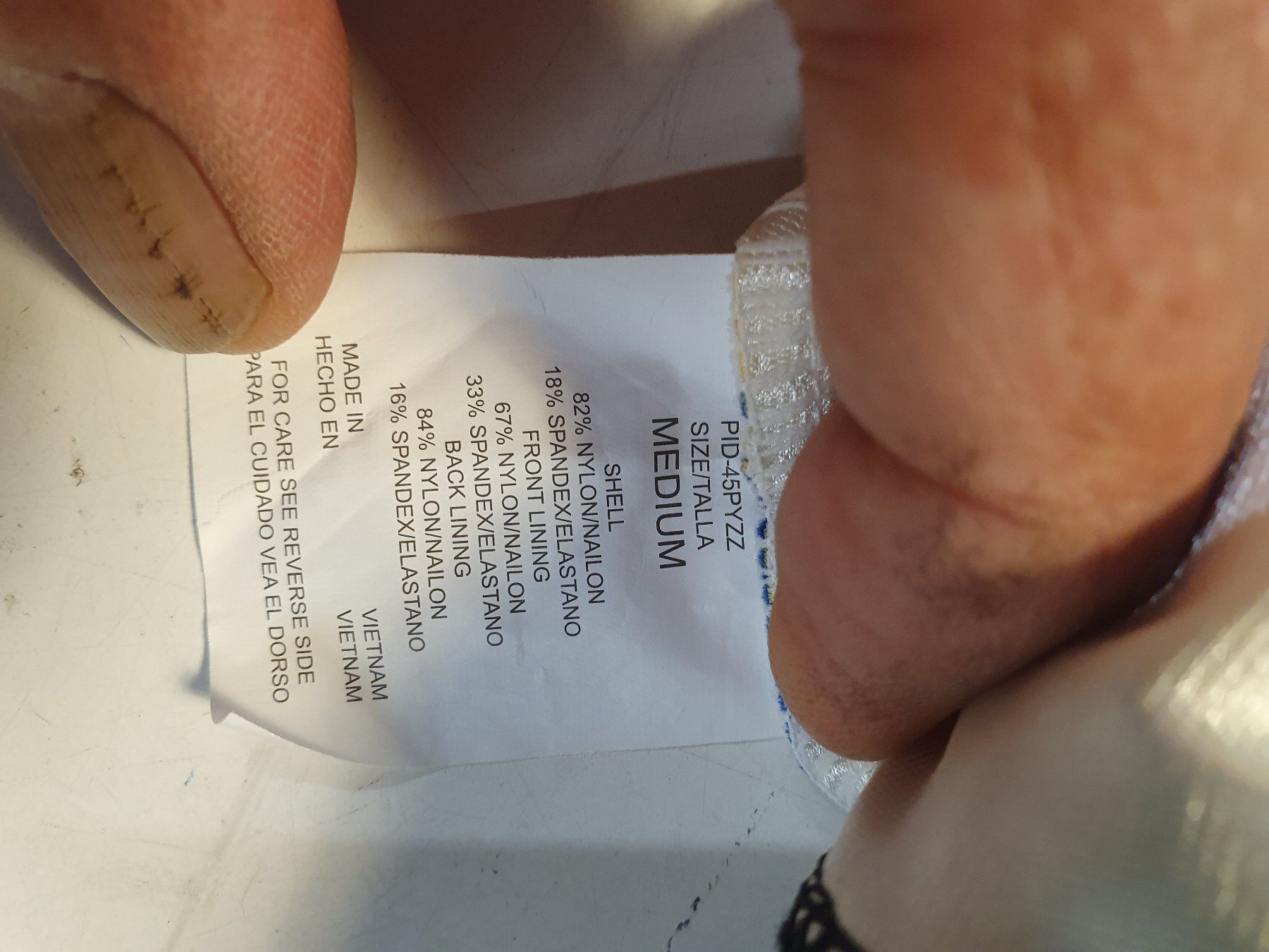 Tops: Sport BH Kariert grösse M – Gebraucht aus Zürich von loosebone 6