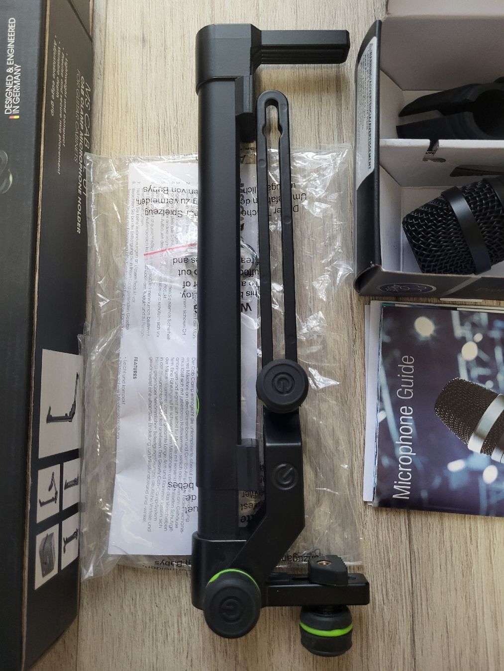 Akg Microfoni: Gravity MS CAB CL 01 & AKG P4 Mic – Nuovo e nell'imballaggio originale da Benken SG venduto da WALUK 2