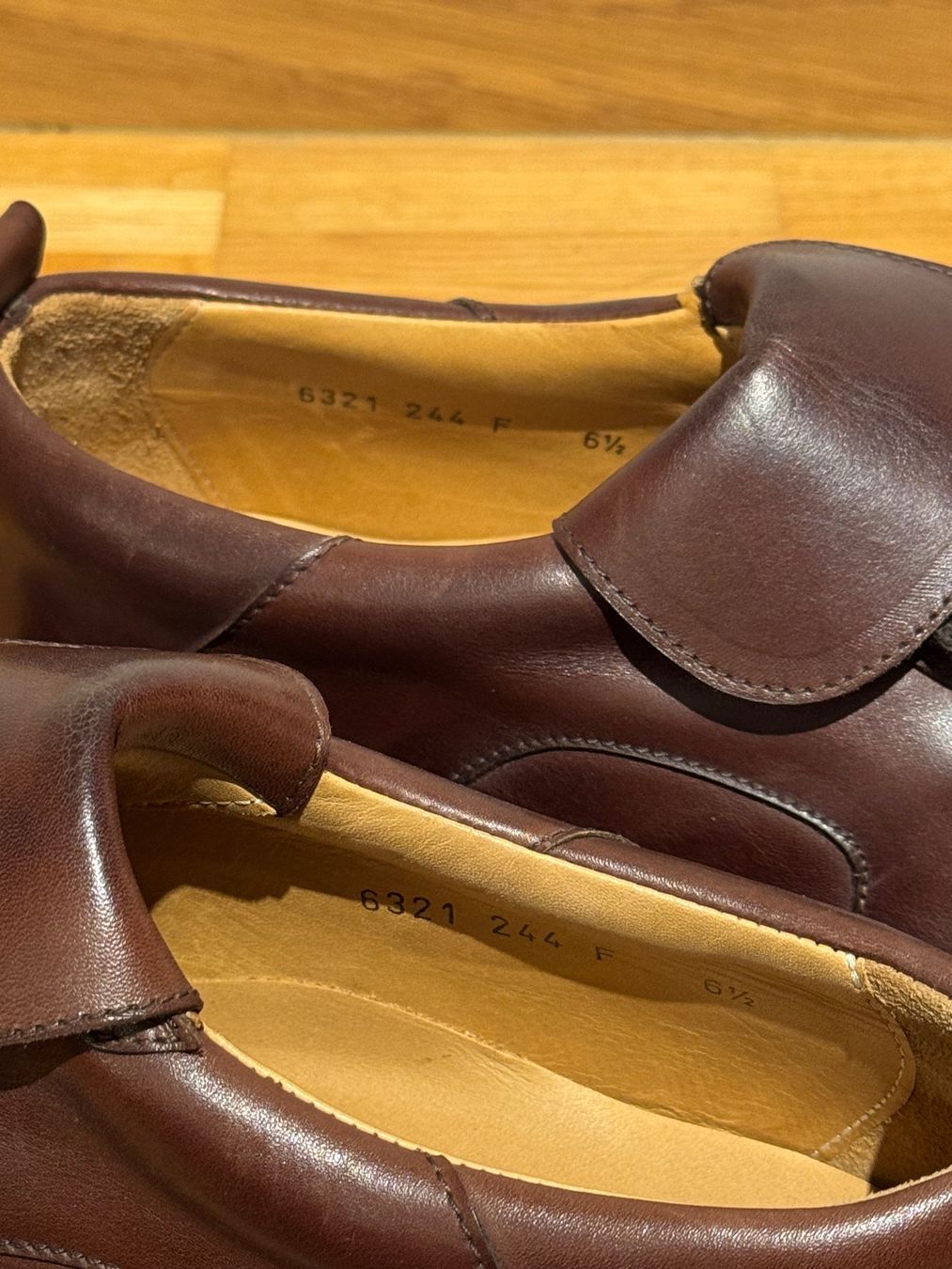 Scarpe da uomo: Emling Herrenschuhe Leder, Gr. 40, Braun – Nuovo (secondo la descrizione) da Zürich venduto da nils.alex 8