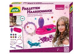 10.- Sale Pailletten Haarschmuck, Haarreif, Armb., Lena, neu