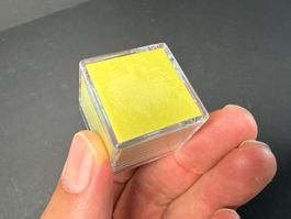 Schwefel, Elementwürfel 1 Zoll (2.54 cm), 34 g