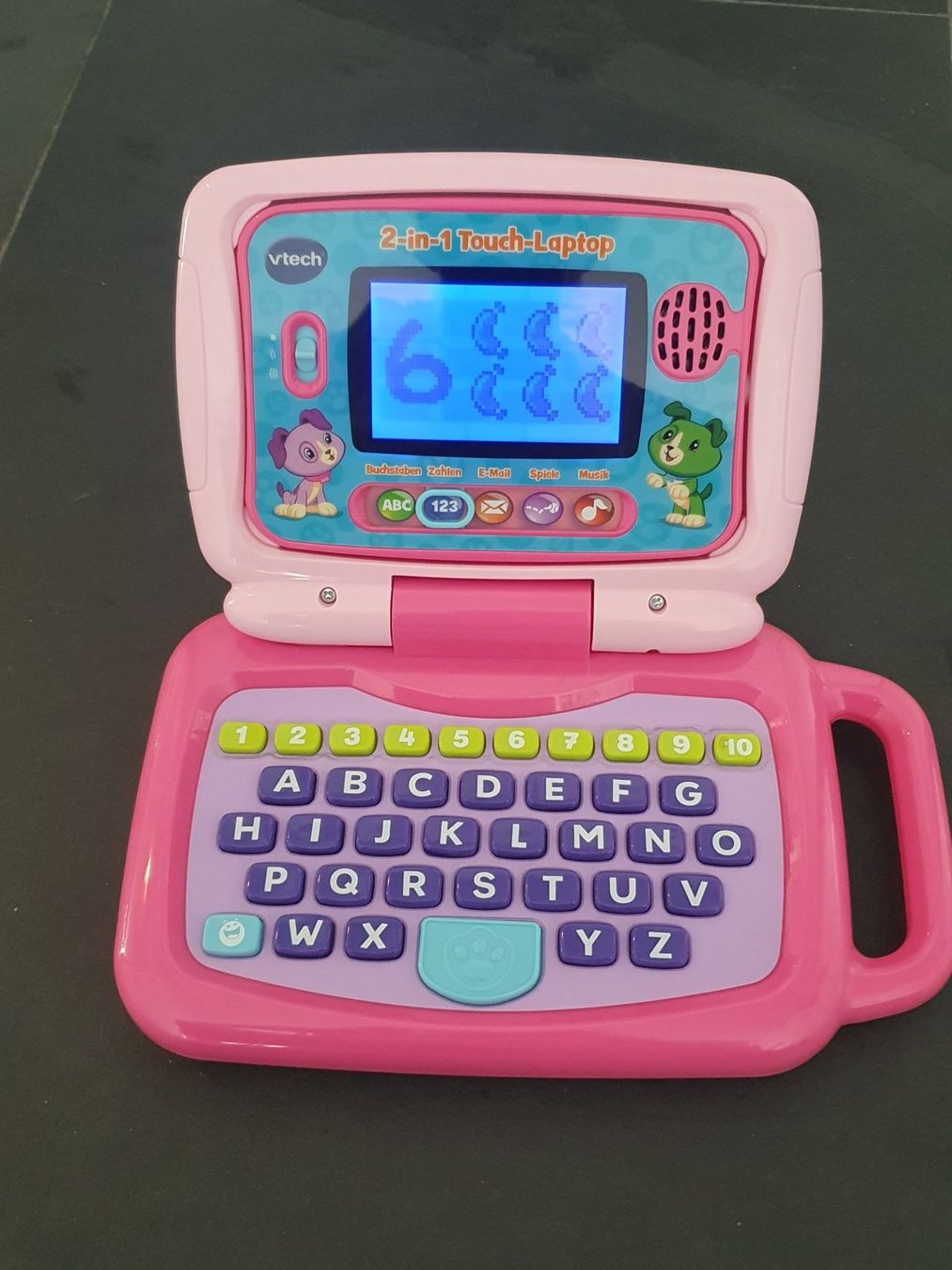 Vtech Giocattoli: ++ V-Tech ++ Lerncomputer / 2 in 1 Tablet / Laptop ++ ab 3 – Usato da Chur venduto da aladin_04 2