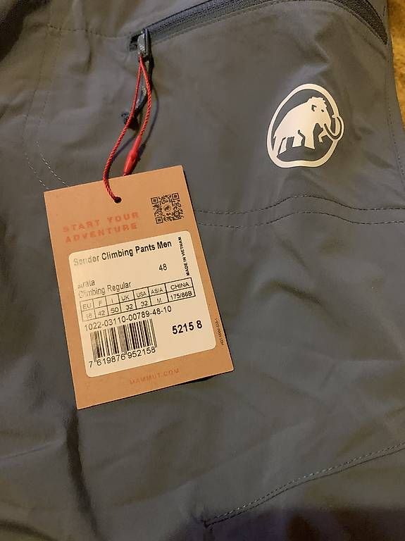 Pantaloni: Pantalon grimpe Mammut  – Usato da Martigny-Croix venduto da ste_s9cx
