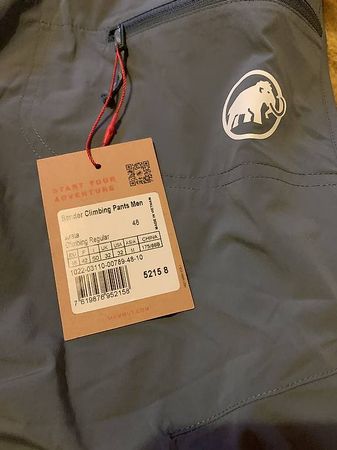 Pantalon grimpe Mammut 