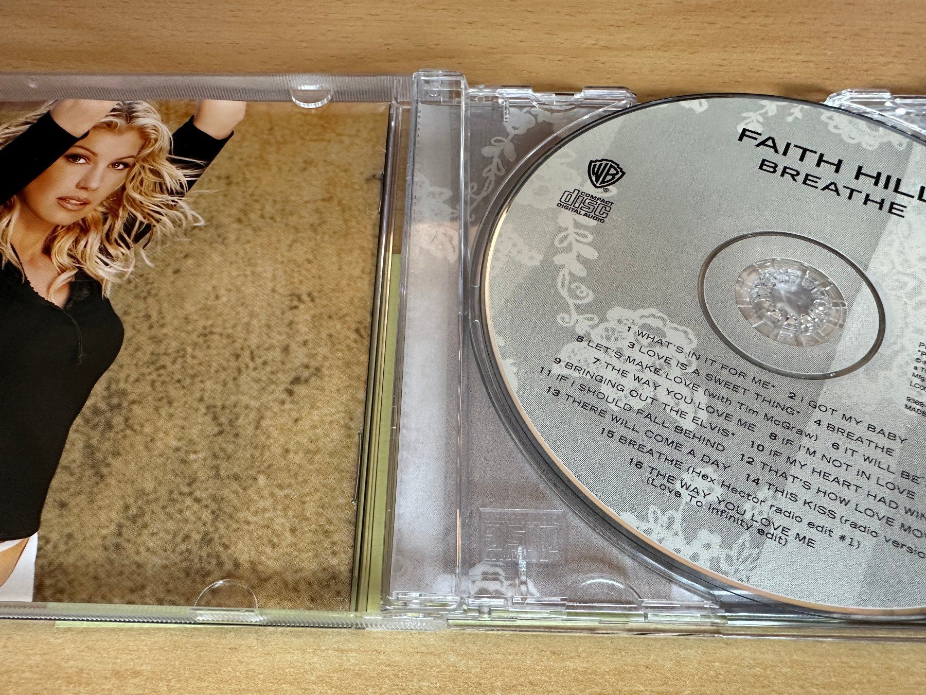 CD: Faith Hill – Breathe – Usato da Rikon im Tösstal venduto da Alpenmutz 2