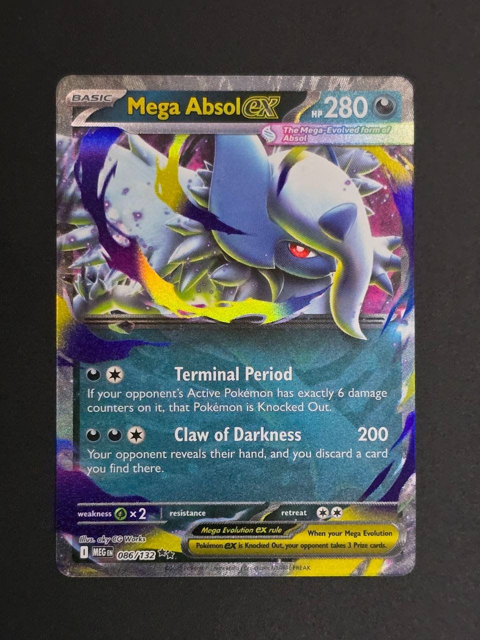 Pokémon Carte collezionabili: Mega Absol ex #86 Mega Evolution MEG NM / 🇬🇧 – Usato da COINTRIN venduto da sanctuary-collectors