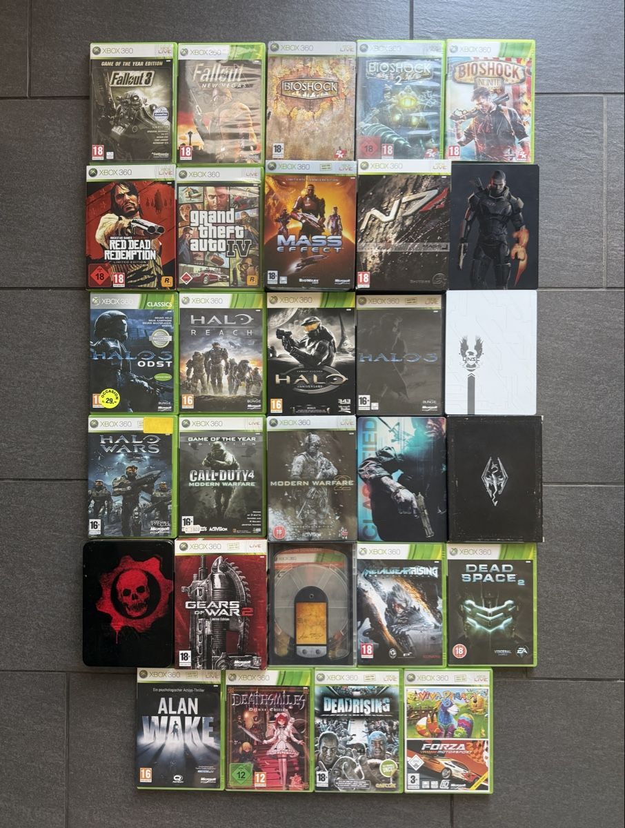 Microsoft Spiele: Xbox 360 Spiele Sammlung – Gebraucht aus Zürich von cENS0R