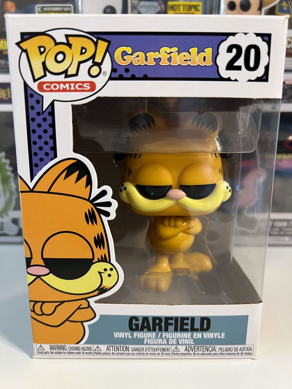 Funko Statuette: Funko POP! Comics Garfield - Garfield – Usato da Le Mouret venduto da perfectbijou