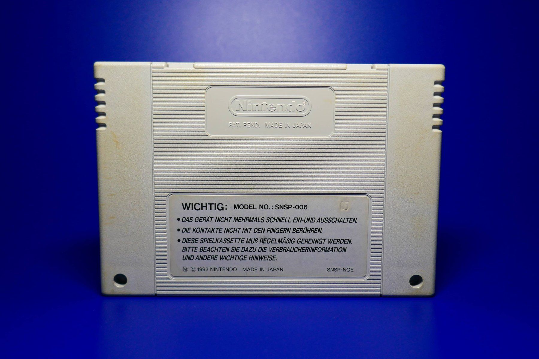 Nintendo Giochi: NHL Hockey '94 - Super Nintendo – Usato da Vuarrens venduto da Espace-Retro 1