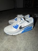 Nike Air Max 90 Sneaker weiss blau grau neuwertig