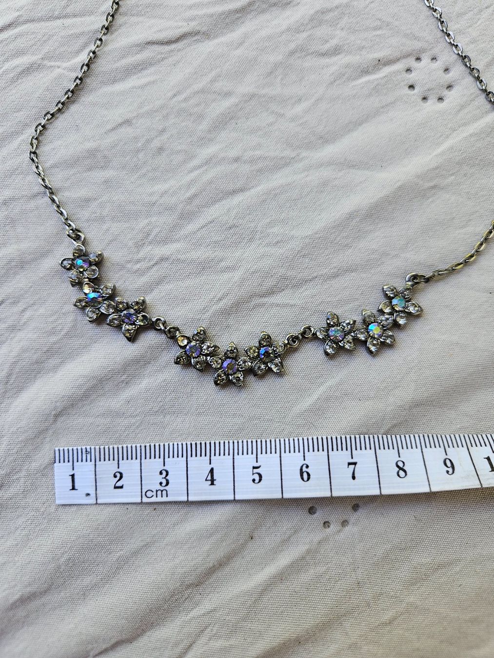 Catenine: Wunderschöne modeschmuck Kette mit Zirkonia Steinen – Usato da Gränichen venduto da Zmoonlight 1