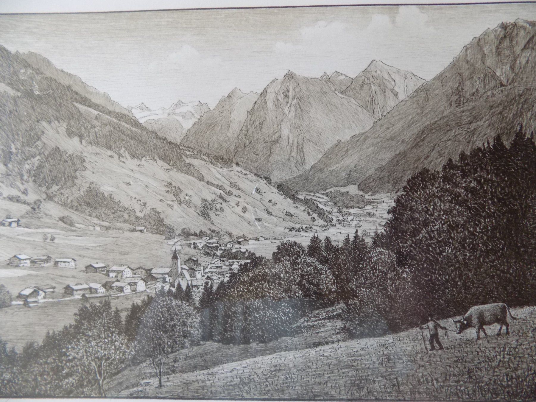 Grafiken & Lithographien: Klosters Lithographie – Gebraucht aus Risch von Antikfee 1