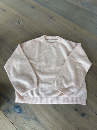Hellrosa Strickpullover von Arket, Grösse XS, neu!