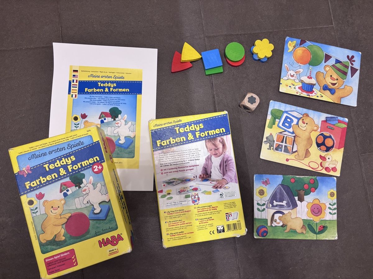Haba Giochi: Spiel, Teddy Formen und Farben – Usato da Niederdorf venduto da KatrinT83 1