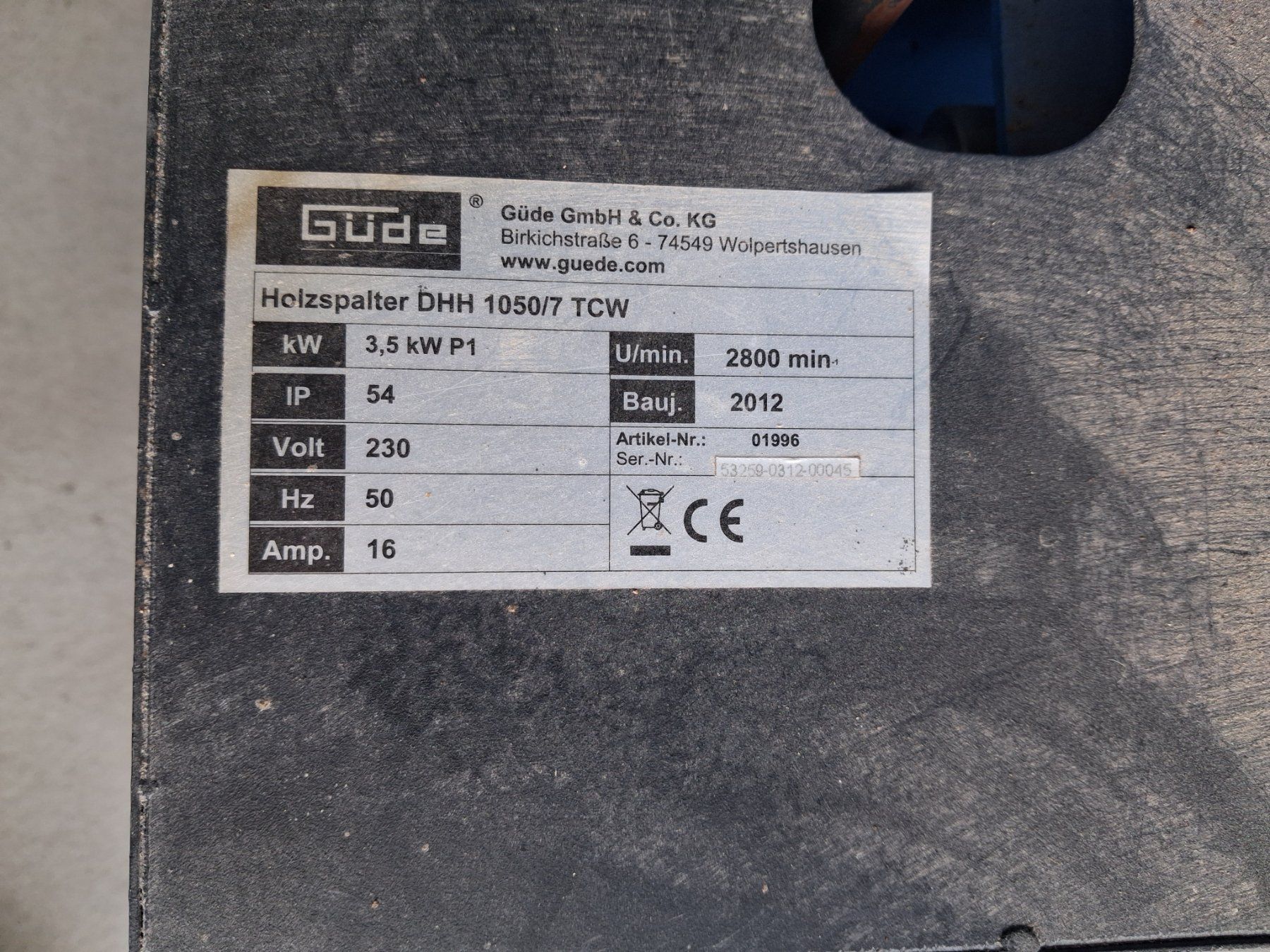 Altro per industria metallurgica: holzspalter – Usato da Tann venduto da Pietro85 4