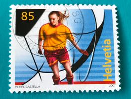 Nr.997 mit Stempel  Fußball-Europameisterschaft 2007  