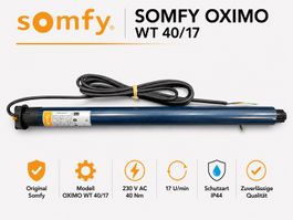 Somfy Oximo 50 WT 40/17 Absolute Neuware ø50 LT50