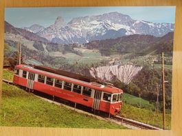 Postkarte CEV BDeh 2/4 73 Zahnradtriebwagen