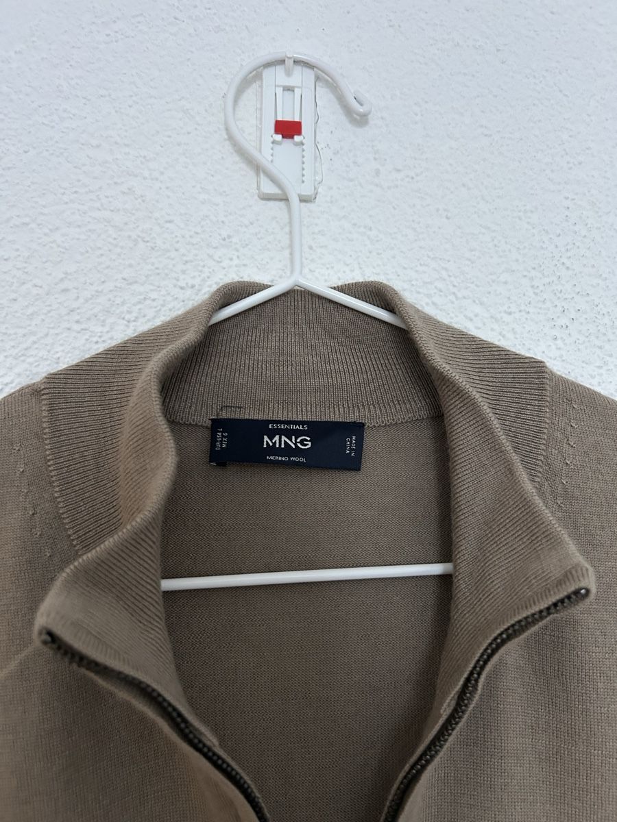 Mango Maglioni & Felpe: Mango Herren Wollpullover mit Reissverschluss, Grösse L – Usato da Chur venduto da faja7000 3