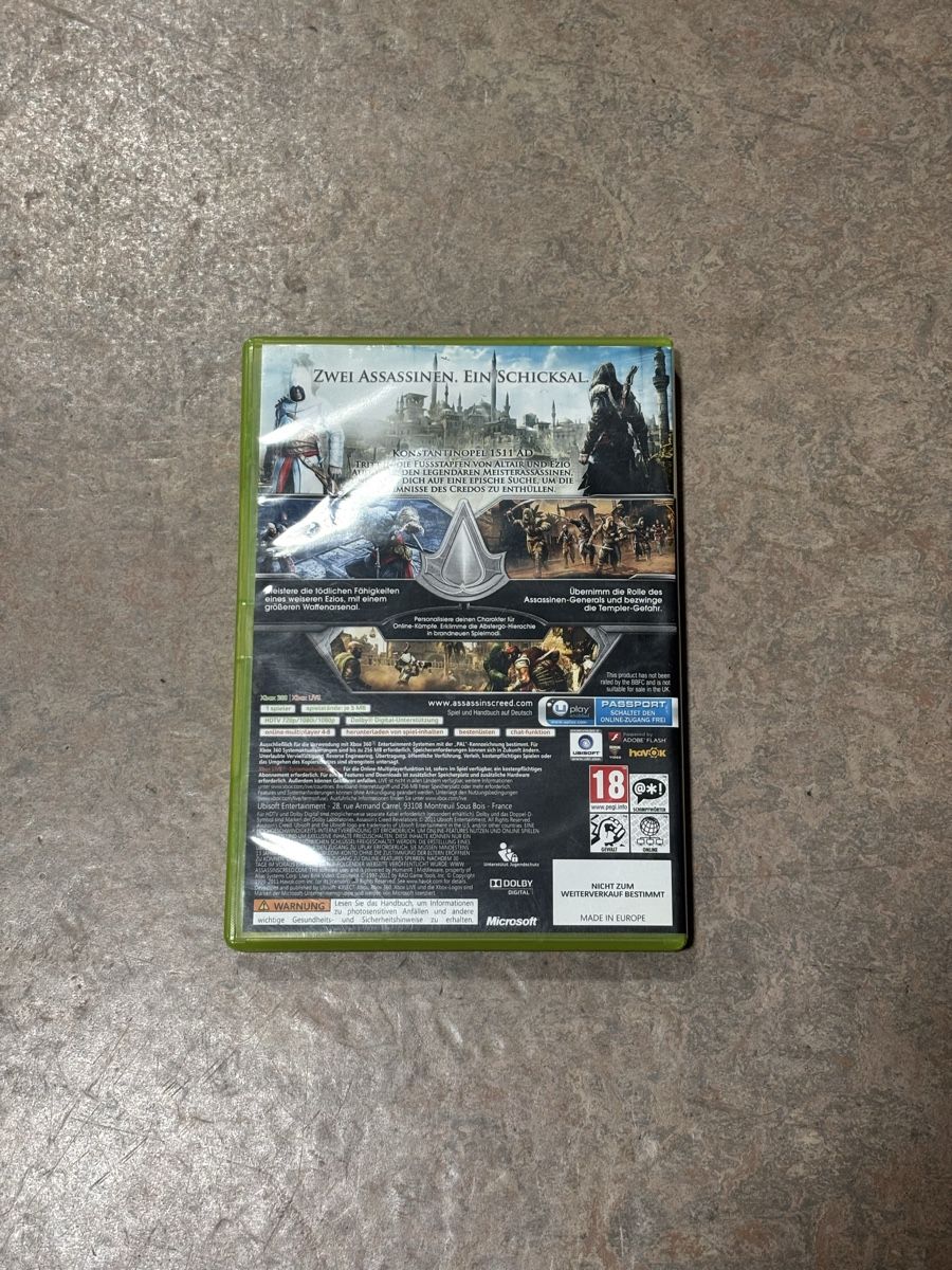 Microsoft Jeux: XBox One - Assasins Creed Revelations – D'occasion à Zollikerberg par JvD0211 3
