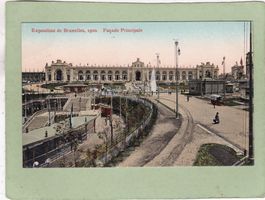 Belgien Brüsse Exposition de Bruxelles (1910) Facade Princip