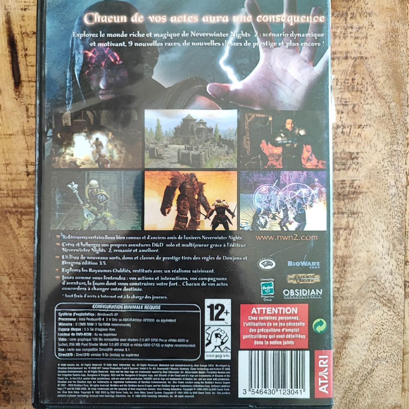 Atari Spiele: Neverwinter Nights 2 PC Spiel (DVD-ROM) – Gebraucht aus Dübendorf von kb86_MOVIE 1