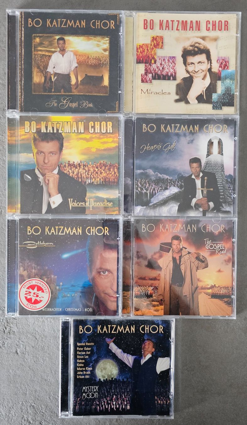 CD: Bo Katzman Chor CD's – Usato da Unterkulm venduto da Chaplyn2018