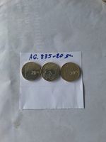 pièces de monnaie en argent de 20CHF