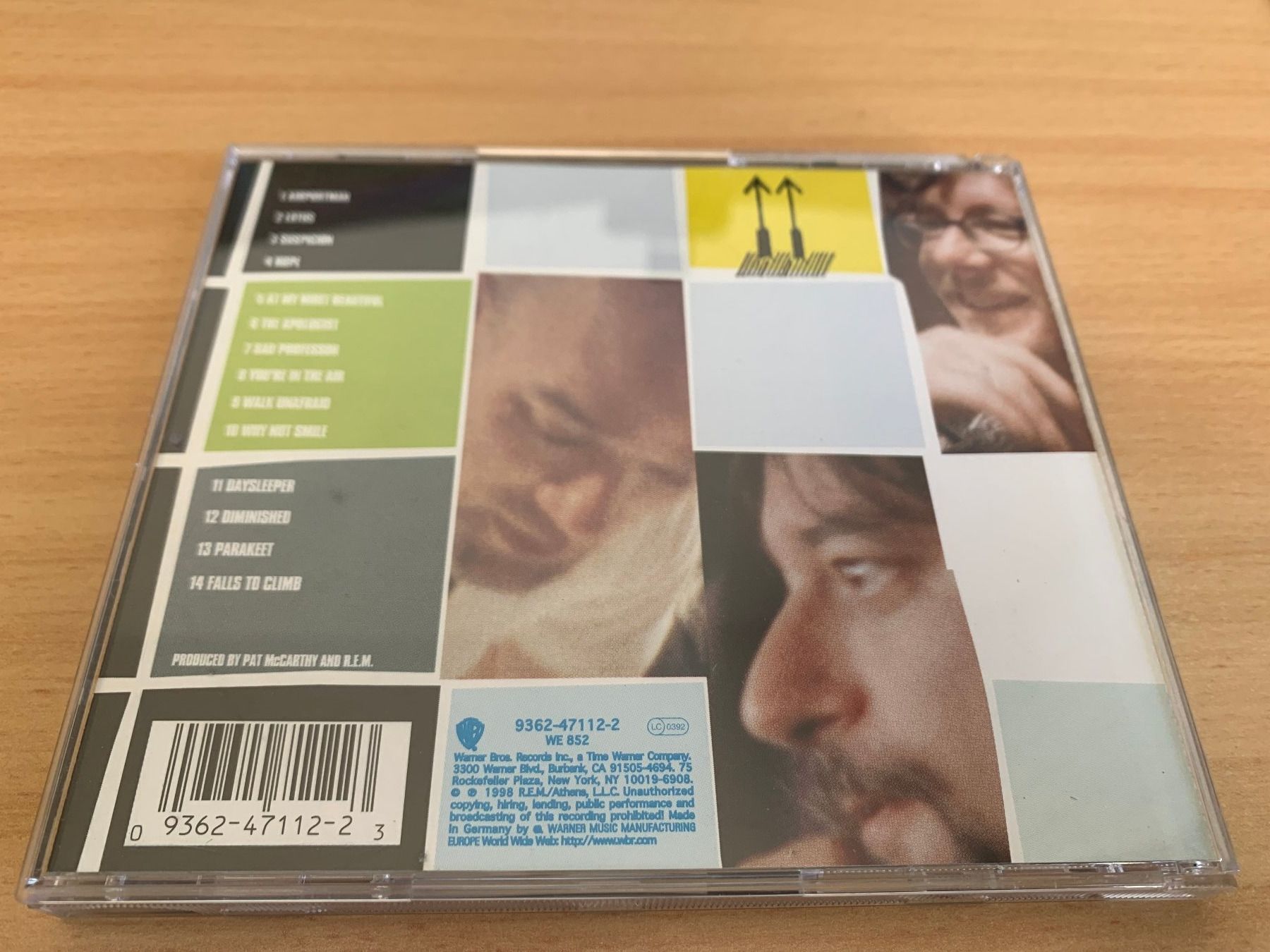 CD: R.E.M. ‎– Up – Usato da Rikon im Tösstal venduto da Alpenmutz 1
