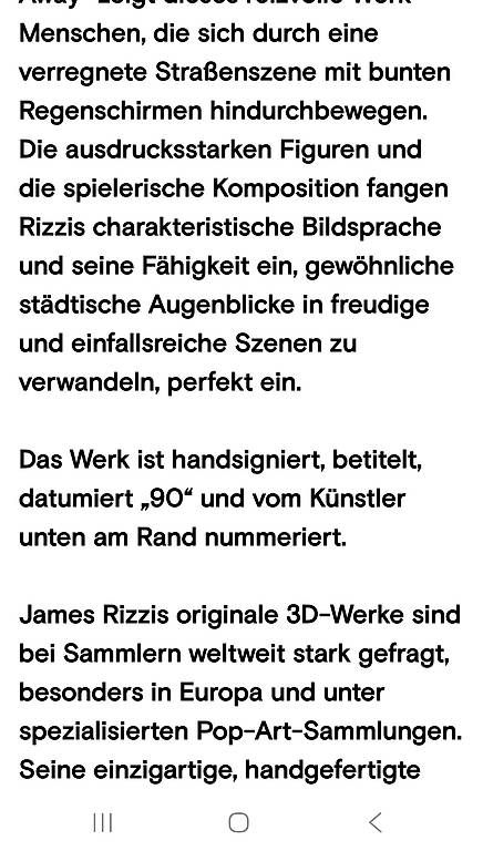 Foto & Immagini: James Rizzi 1990,"Rain,Rain Go Away" – Usato da Riehen venduto da harald13 4