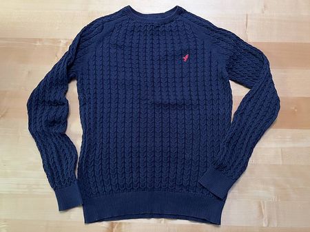 Strickpullover Marineblau 