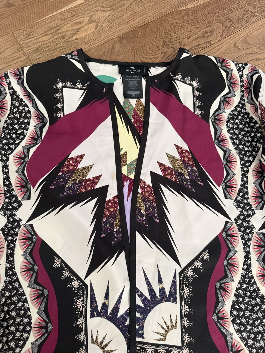 Etro Chemisiers: Orig. Etro cape Seide Os Jäckchen Bluse  – D'occasion à Wallisellen par Aboutfashion 1