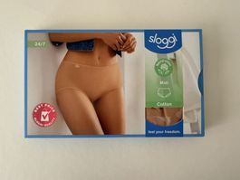SLOGGI Cotton, Slip Midi, Grösse 42, Farbe Braun