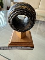 Brutalist Sculpture Metal Ball vintage