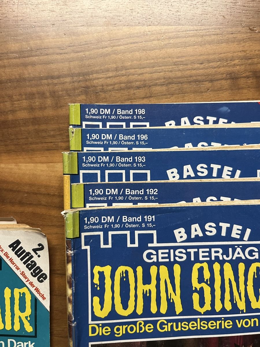 Riviste & Magazine: John Sinclair Horror Romane Hefte 25 Stk – Usato da Steinebrunn venduto da batman06 4