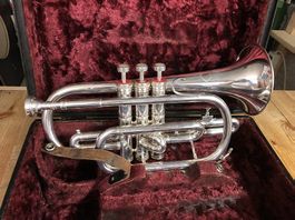 Vintage B-Kornett Boosey & Hawkes "Oxford"  Top Zustand !