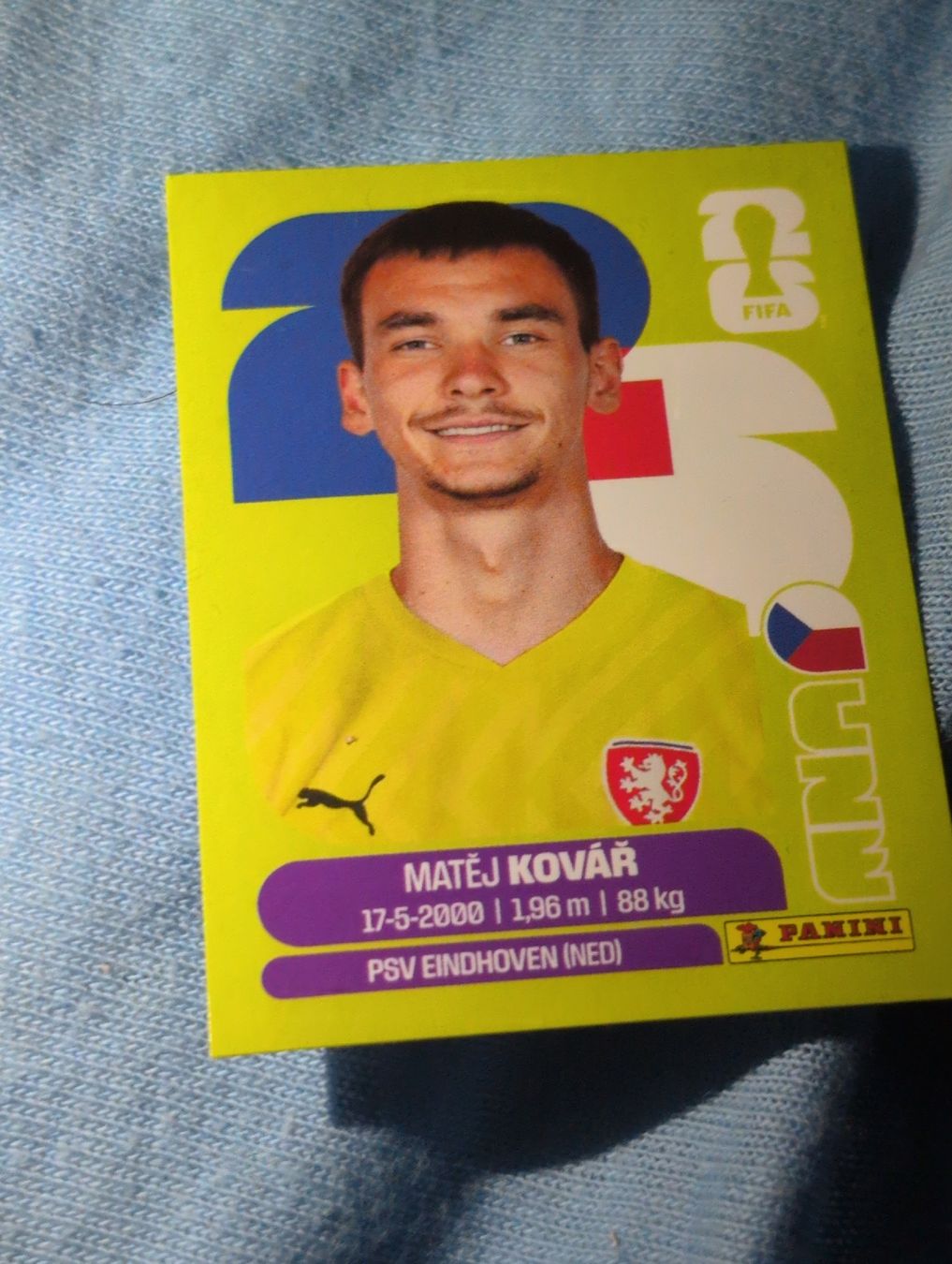 Panini Sammelbilder & Trading cards: Matéj Kovár CZE 2 – Neu und originalverpackt aus Lausanne von KarolyneBaiao