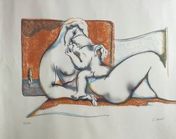 Enrico Leone Donati Zürich (1934)  Lithographie gross