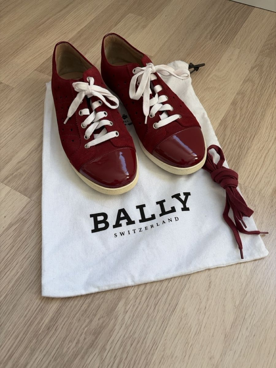 Bally Scarpe da uomo: Bally Sneaker Gr.42 Bordeaux Rot – Usato da Gipf-Oberfrick venduto da Schnap1
