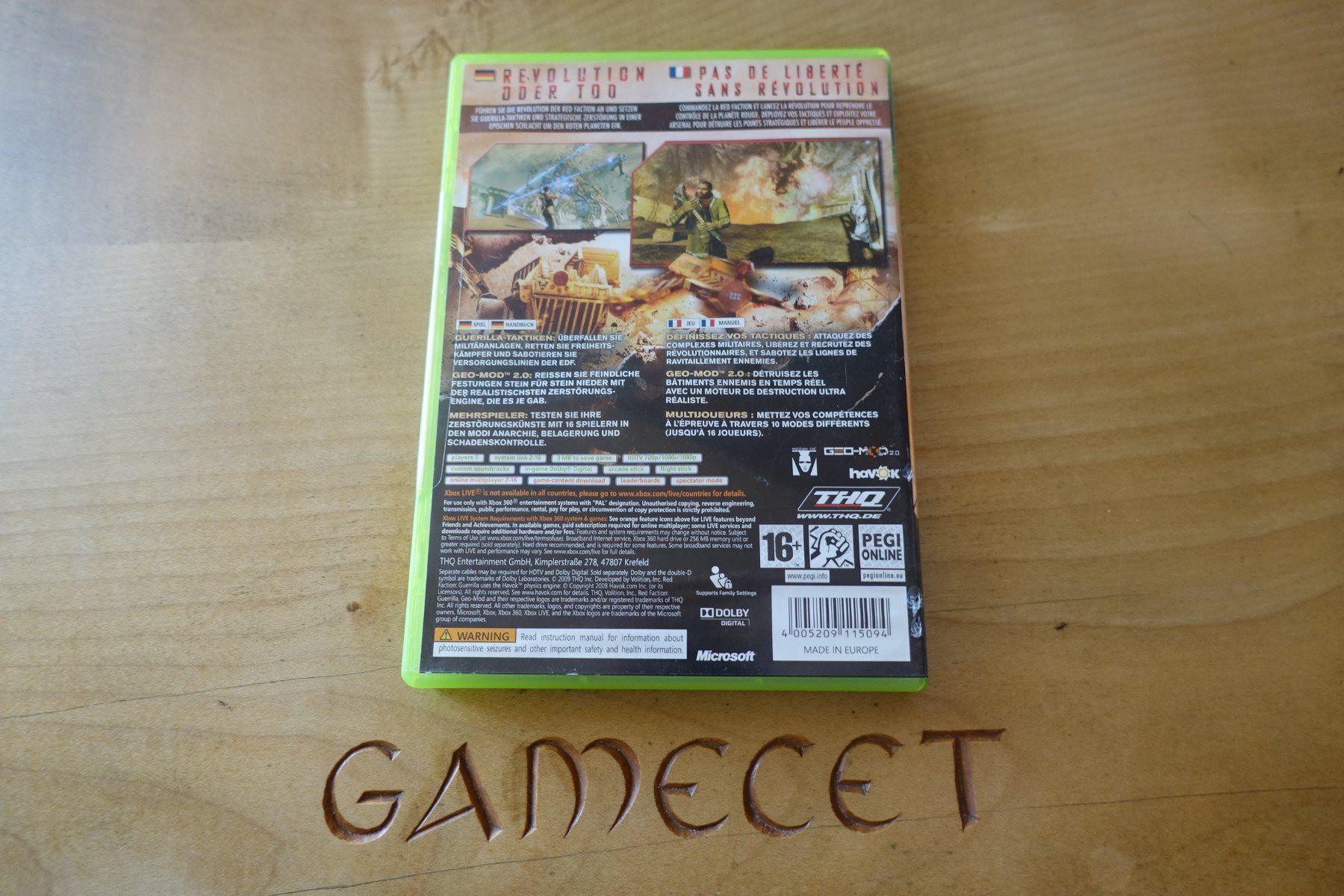Microsoft Giochi: Red Faction: Guerrilla – Usato da Steinach venduto da Gamecet 2