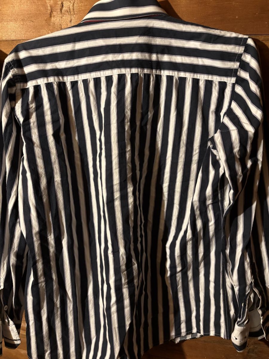 Tommy Hilfiger Camicie: Hilfiger Hemd Gr. L gestreift – Usato da Kaltbrunn venduto da Modern 3