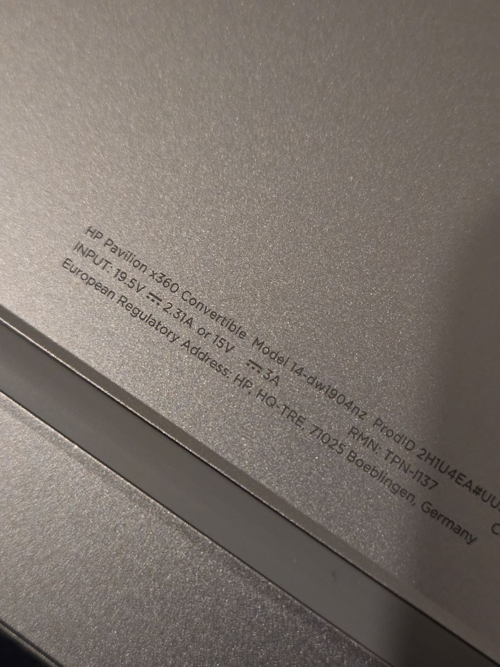 Hewlett Packard Notebook: HP Pavilion x360 Convertible Model14-dw1904nz – Usato da Bonstetten venduto da atiale 4