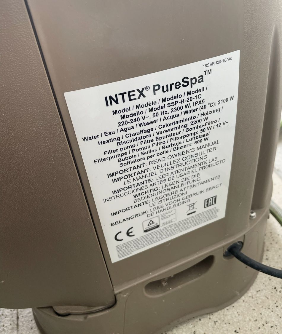 Whirlpool: Whirlpool Intex Pure Spa beige – Usato da Freidorf TG venduto da ibipatria 2