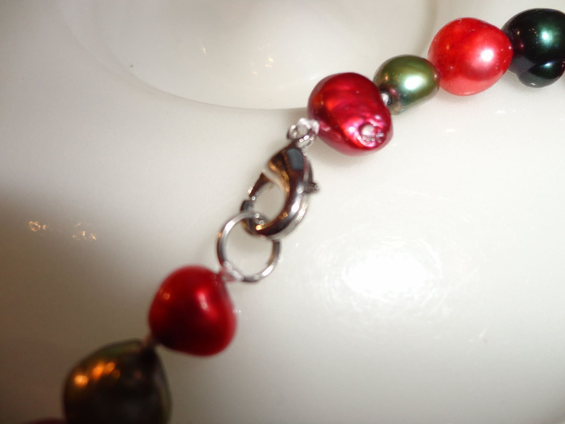 Catenine: Halskette - Süsswasserperlen Barock – Nuovo (secondo la descrizione) da Biberist venduto da tl-schmuck 3