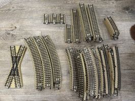 Märklin M-Gleis Konvolut mit Mittelleiter ca 55 Stk