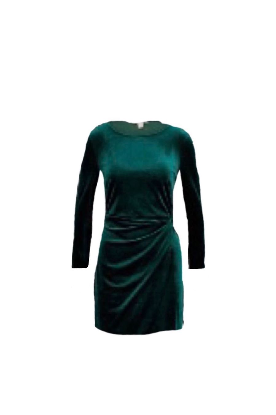 Neuwertiges Etuikleid Samt dunkel grün M von Zalando (D