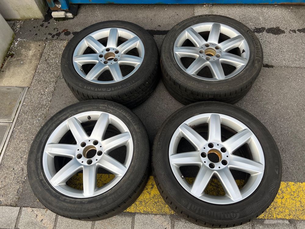 4XOriginal Mercedes Kompletträder 255/45R17 | Kaufen auf Ricardo
