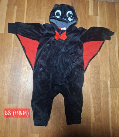 H&M Fledermaus Overall Gr. 68 - Halloween, Fasnacht🦇🎃!