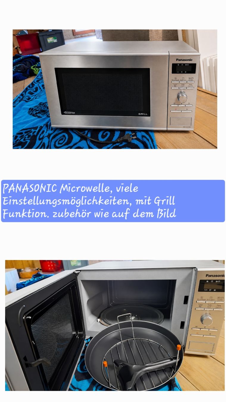 Elettrodomestici da cucina: Panasonic Microwelle – Usato da Altnau venduto da Steffi.G.