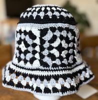CHAPEAU GRANNY STYLE EN CROCHET HANDMADE! PIÈCE UNIQUE